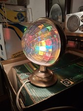 LAMPADA DA TAVOLO  ITALIANA DESIGN SPACE AGE ANNI 70 ATOMIC DESIGN