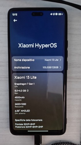 Smartphone xiaomi lite - xiaomi, mi