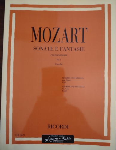 Mozart sonate e fantasie - -,