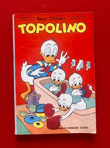 Topolino 246 prima - topolino, #