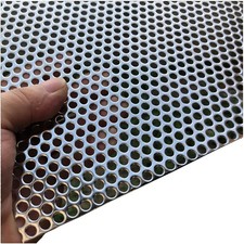 Lamiera forata acciaio inox