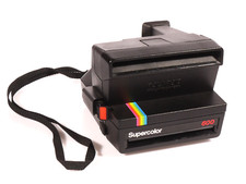 PRL) POLAROID 600 SUPERCOLOR LAND CAMERA FOTOCAMERA ISTANTANEA APPAREIL PHOTOS