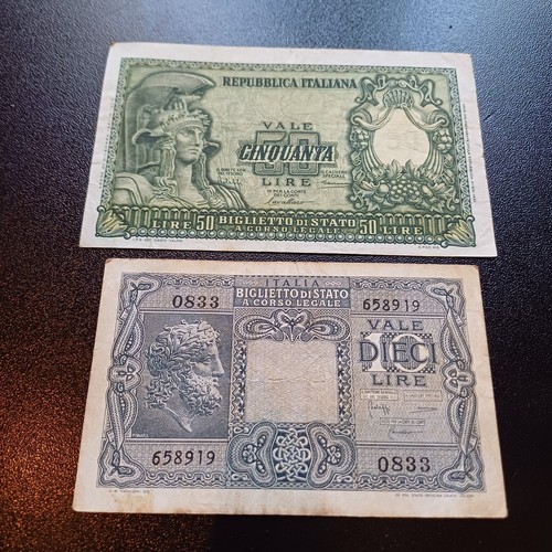 Vecchie banconote italiane - vecchie, 50