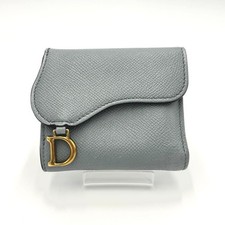 Dior Saddle Gray Tri Fold
