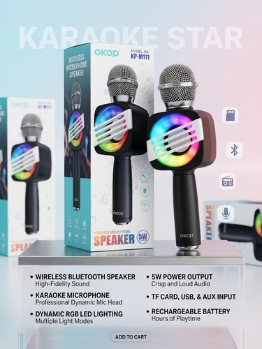 Okop microfono karaoke - okop,