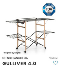 Foppapedretti Gulliver 4.0 Stendibiancheria da Pavimento 