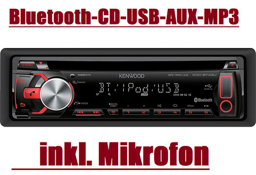 Kenwood kdc bt43u autoradio - kenwood, kdc-bt43u