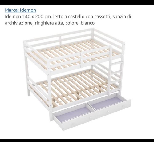 Letto castello - letto,