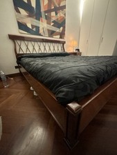 letto matrimoniale Legno Massello Riva