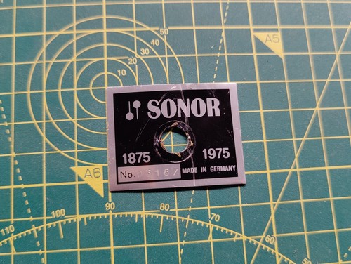 Sonor phonic centennial badge - sonor,