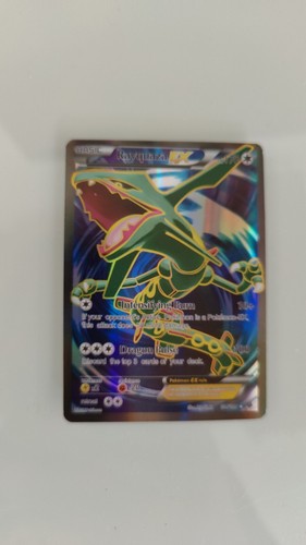 Carta pokemon rayquaza - rayquaza, ex