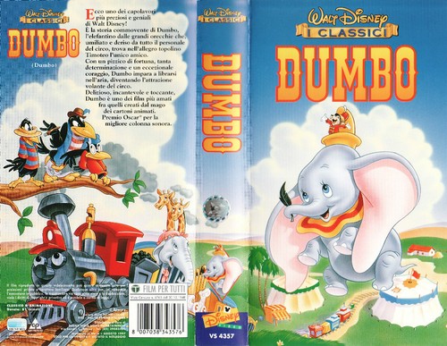 Dumbo vhs vs 4357 - dumbo,