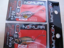 Nomura Micro Isei Cucchiai da Pesca Veri 1 pz.2,3 gr /3,2 cm Esca Trota...