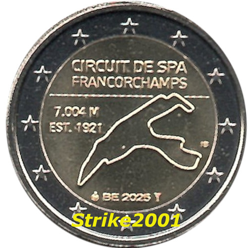 Euro commemorativo belgio - 2,