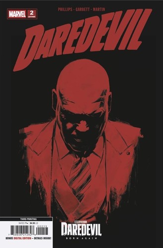 Daredevil 3rd printing - #,