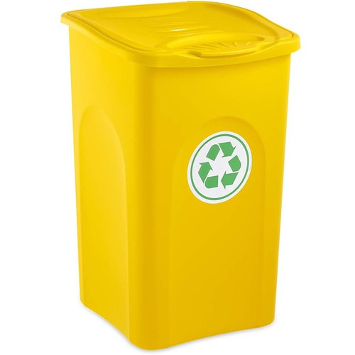 Bidone pattumiera 50l - bidone,