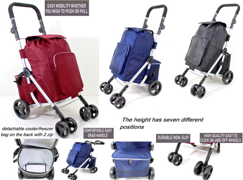 Carrello spesa espandibile - , con