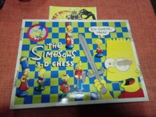 SCACCHI THE SIMPSONS 3-D CHESS 1997 CENTURY FOX FILM da collezione 