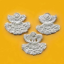 3 Angelo natalizio in pizzo