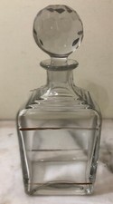 Bottiglia per whisky decanter Cristallo 27 cm Numerali incisi