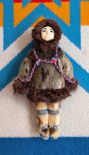Vintage folk art - art, eskimo