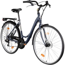 Bicicletta da donna 28" Scrapper Railway 18 velocità city bike donna uomo bicicletta 155-170 cm