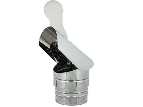 Fumaiolo gallo inox - , tonda