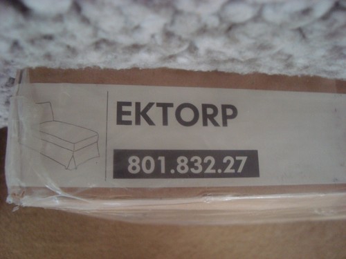 Ikea ektorp chaise cover - ikea,