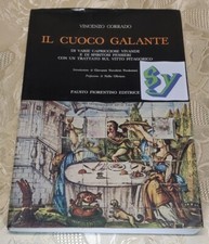 Il Cuoco Galante Vincenzo Corrado Ristampa Edizione 1786 Cucina Regionale Italy 