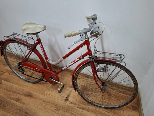 Bicicletta vintage bianchi - bicicletta,