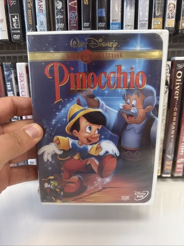 Walt disney pinocchio gold - walt, disney’s