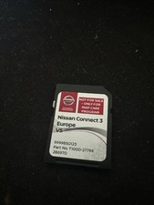 CARTE SD ORIGINE GPS NISSAN JUKE MICRA NOTE NAVARA EUROPE CONNECT 3 V5 MAP CARE