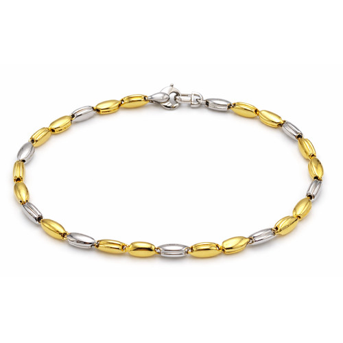 Bracciale argento 925 oro - argento,