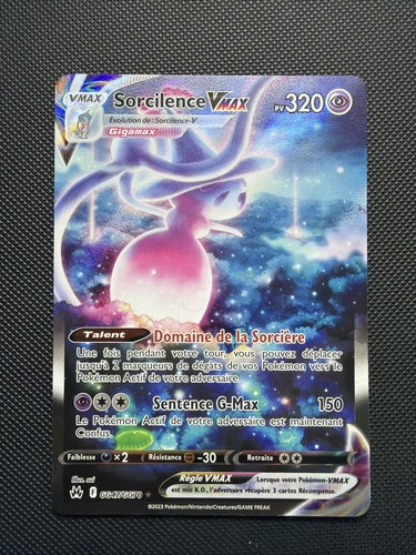 Carte pokémon sorcilence vmax - sorcilence,
