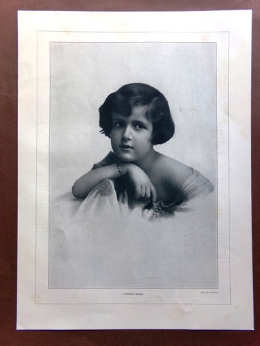 Stampa del 1925 nostri bimbi - 1925,