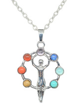 Collana con ciondolo dea - , della