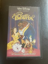 La Bella E La Bestia vhs Originale Walt Disney 1993, Da Collezione Rarissima