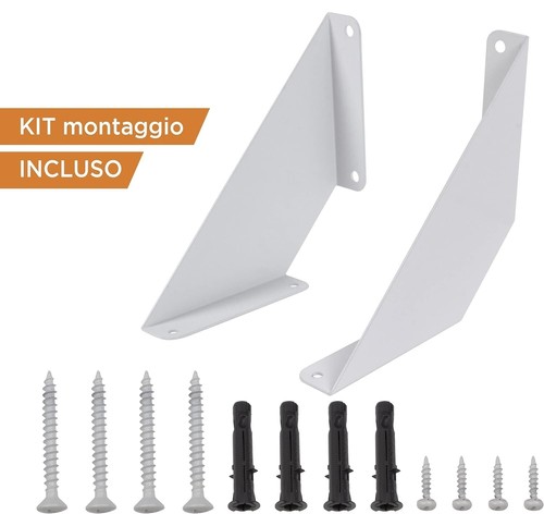 Staffe reggimensola muro - staffe,