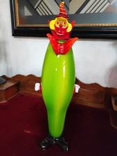 Pagliaccio Vetro Murano Alto Cm 53 X 19