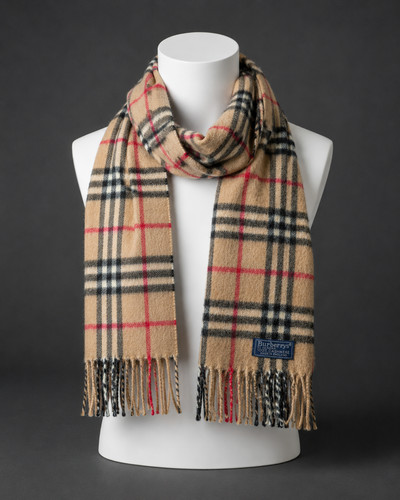 Sciarpa vintage burberrys 100 - burberrys, 100%