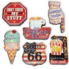 Retro vintage led insegna - vintage,