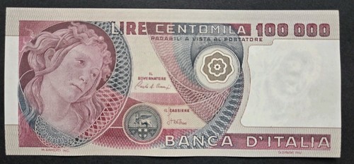 100000 lire botticelli - 100000,
