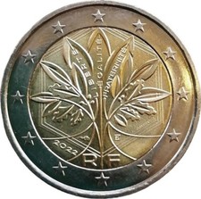 2 euro rare - France 2022 RF LIBERTE EGALITE FRATERNITE