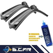 Kit Spazzole Tergicristallo Anteriori Flat Per Peugeot 207 650 430mm +Adattatori