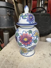 Vaso decorato ceramica - decorato,
