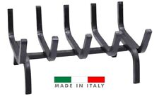 BRUCIALEGNA POGGIALEGNA LEGNA IN FERRO PESANTE PER CAMINO 30x20 cm SEZIONE 14mm