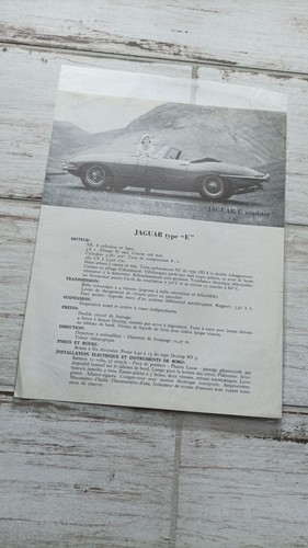 Prospectus brochure jaguar - /,