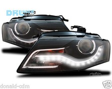 FARI FANALI ANTERIORI AUDI A4 B8-8K DAL 2008 AL 2012,LUCI DIURNE A LED 