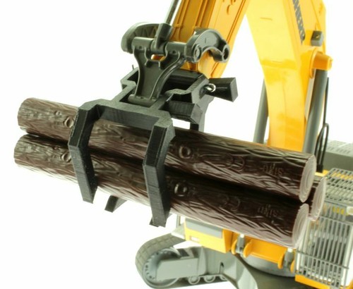 Pinza per legno - , escavatore