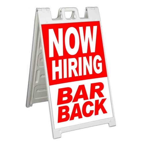 Now hiring bar back - now,